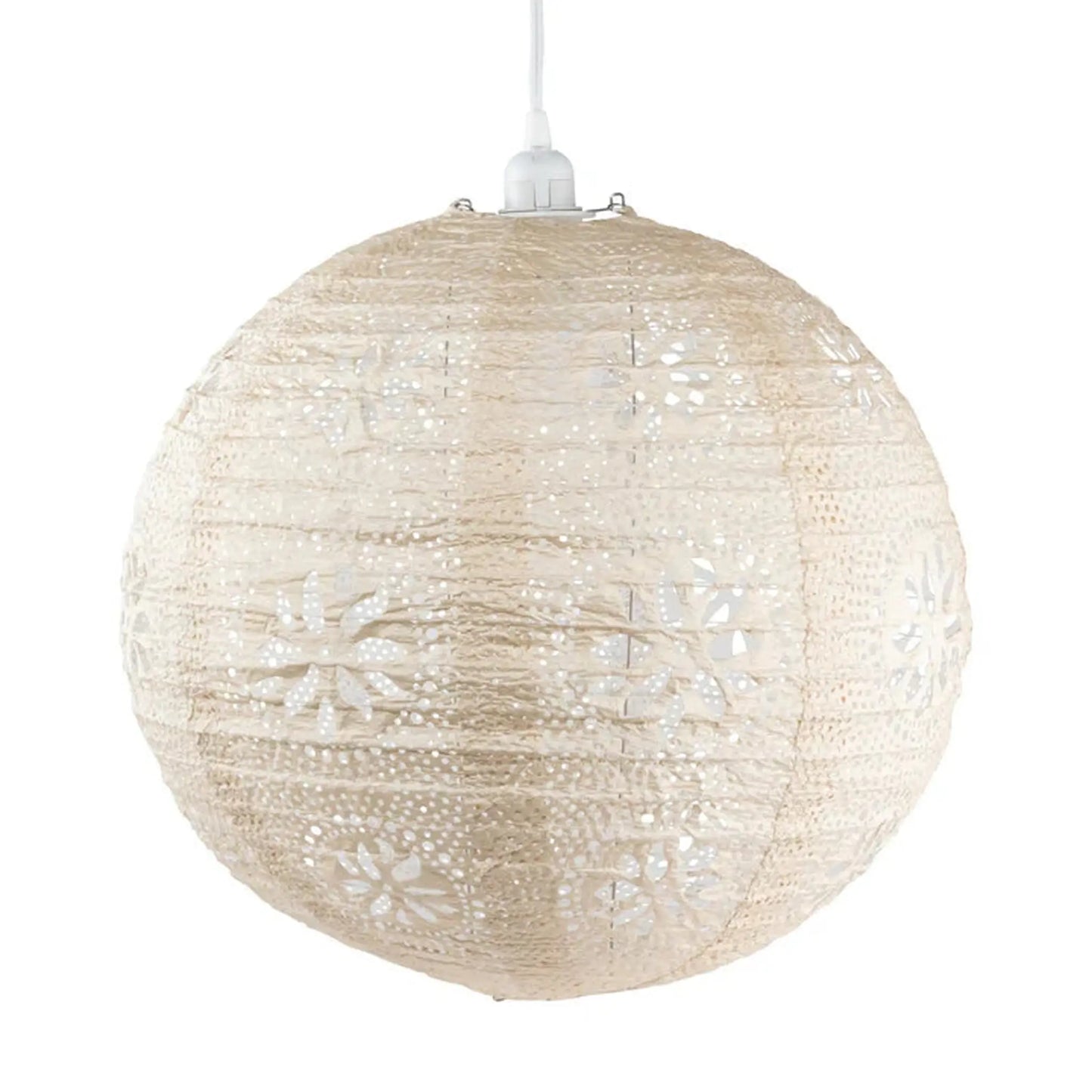 18" Boho Pearl Pendant Lamp