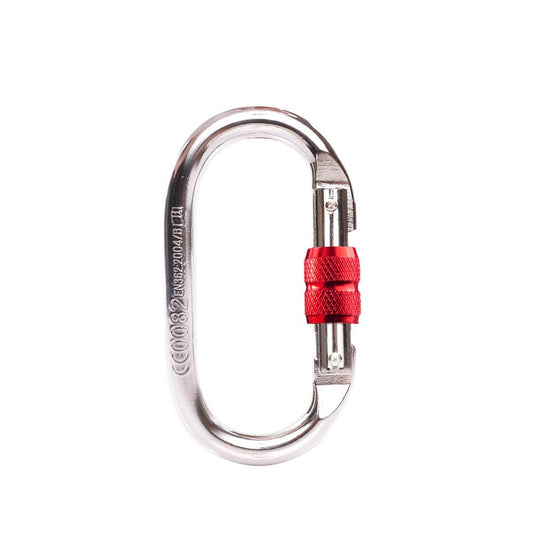 ABIDE Climbing Carabiner Equipment Simple Climb Carabiners Safety Buckle Safe Lock Tool Locking Accessory for Sports Protect