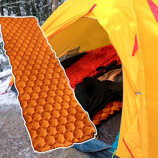 Ultralight Sleeping Pad for Camping, Inflatable Mattress, Compact Design for Backpacking