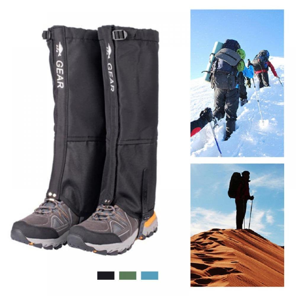 【Clearance!】Trail Leg Gaiters – Outdoor Camping Hiking Climbing Waterproof Snow Legging Gaiters Waterproof Snow Boot Gaiters for Hiking, Walking, Hunting, Mountain Climbing and Snowshoeing