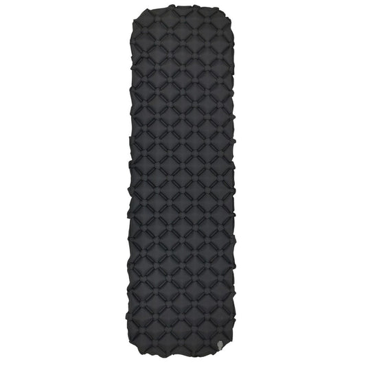 Ultralight Camping Sleeping Pad, Backpacking Camping Mattress for Hiking - Inflatable & Compact (Black)